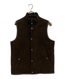 COACH（コーチ）の古着「キルティングベスト」｜ブラウン