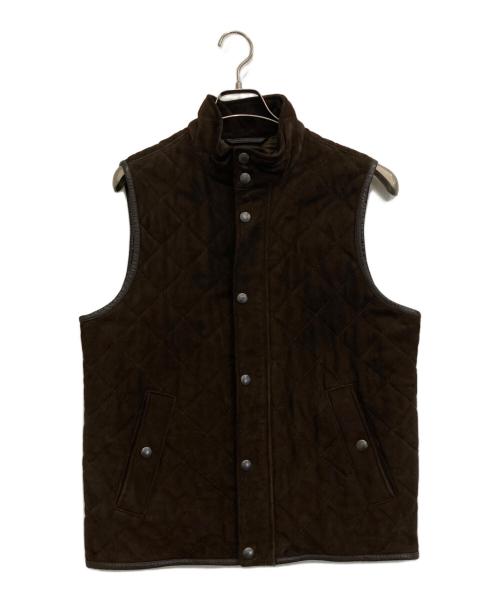 COACH（コーチ）COACH (コーチ) キルティングベスト ブラウン サイズ:-の古着・服飾アイテム