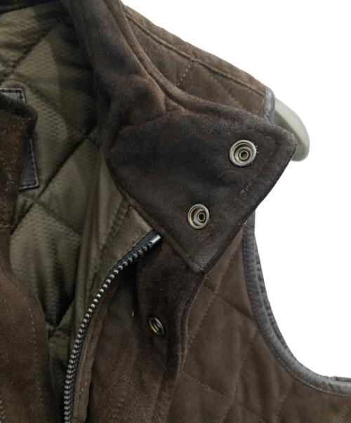 COACH（コーチ）COACH (コーチ) キルティングベスト ブラウン サイズ:-の古着・服飾アイテム