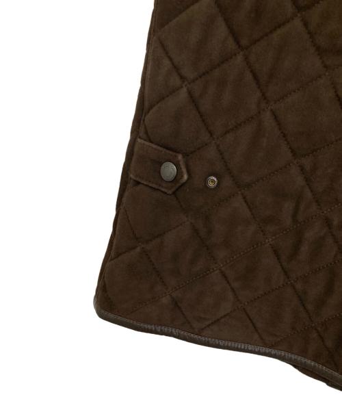 COACH（コーチ）COACH (コーチ) キルティングベスト ブラウン サイズ:-の古着・服飾アイテム