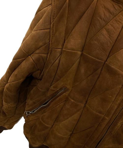 GIORGIO ARMANI（ジョルジョアルマーニ）GIORGIO ARMANI (ジョルジョアルマーニ) ボンバージャケット ブラウン サイズ:-の古着・服飾アイテム