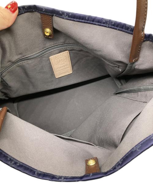 russet（ラシット）russet (ラシット) トートバッグ ネイビーの古着・服飾アイテム