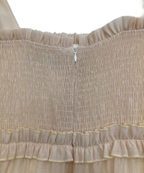 DREAM sister jane（ドリームシスタージェーン）DREAM sister jane (ドリームシスタージェーン) ドレスワンピース ベージュ サイズ:Mの古着・服飾アイテム