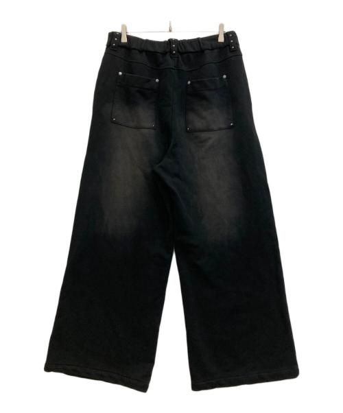 ANDER HUNK（アンダーハンク）ANDER HUNK (アンダーハンク) フェード加工スウェットパンツ ブラック サイズ:Lの古着・服飾アイテム