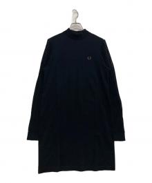 FRED PERRY（フレッドペリー）の古着「ハイネックワンピース」｜ブラック