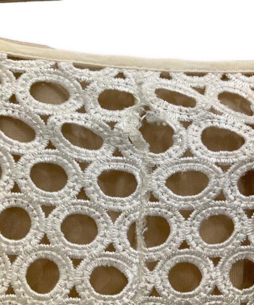 Chika Kisada（チカ キサダ）Chika Kisada (チカ キサダ) レーススカート ホワイト サイズ:1の古着・服飾アイテム