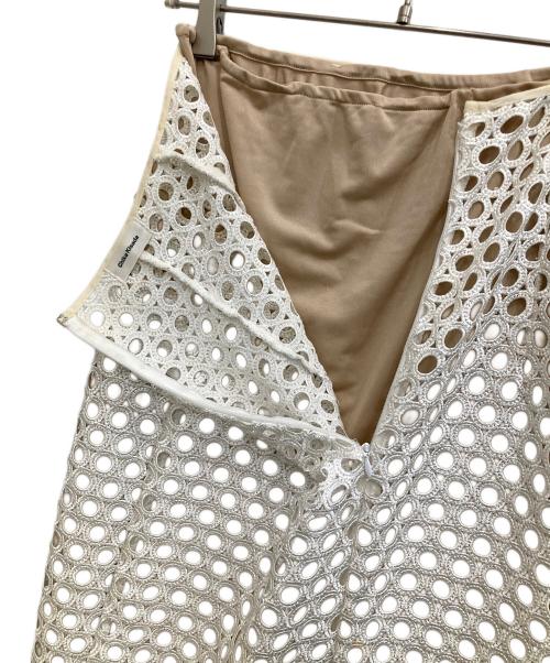 Chika Kisada（チカ キサダ）Chika Kisada (チカ キサダ) レーススカート ホワイト サイズ:1の古着・服飾アイテム