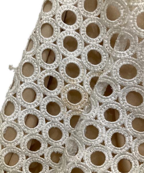 Chika Kisada（チカ キサダ）Chika Kisada (チカ キサダ) レーススカート ホワイト サイズ:1の古着・服飾アイテム