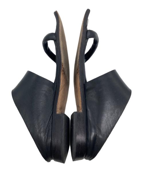 wal&pai（ウォルアンドパイ）wal&pai (ウォルアンドパイ) FLOYE サンダル ブラック サイズ:23.5の古着・服飾アイテム