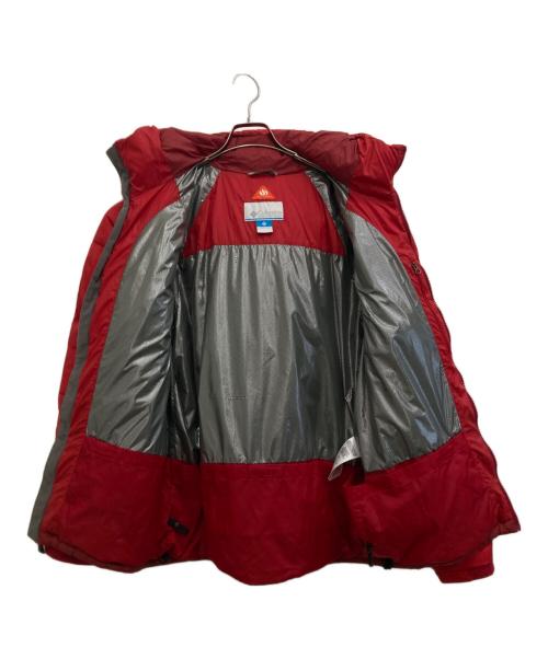 Columbia（コロンビア）Columbia (コロンビア) ダウンジャケット レッド サイズ:Lの古着・服飾アイテム
