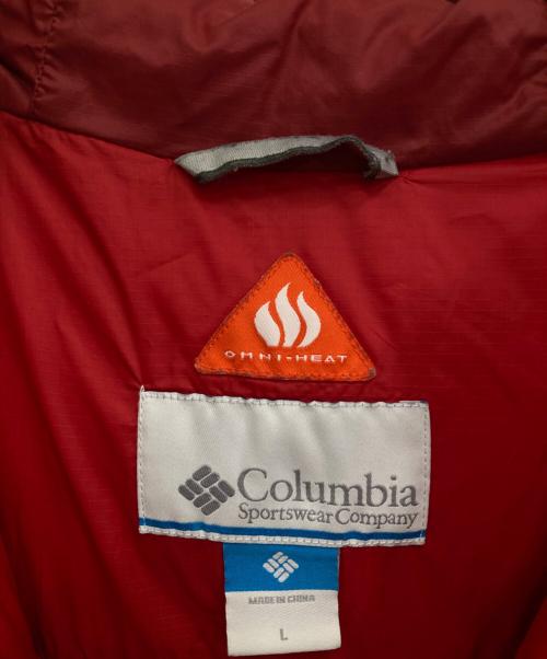 Columbia（コロンビア）Columbia (コロンビア) ダウンジャケット レッド サイズ:Lの古着・服飾アイテム