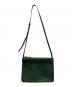 CELINE (セリーヌ) トリオラージショルダーバッグ グリーン：28000円