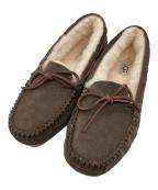 UGGアグ）の古着「モカシンシューズ」｜ブラウン