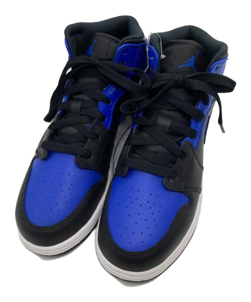NIKE（ナイキ）NIKE (ナイキ) AIR JORDAN 1 MID GS ブルー サイズ:24の古着・服飾アイテム