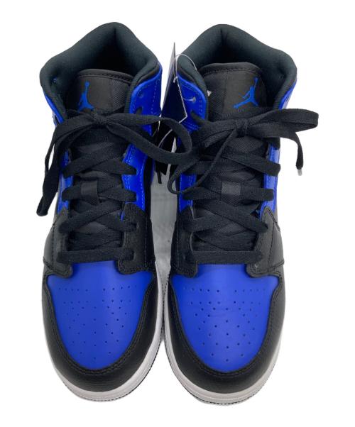 NIKE（ナイキ）NIKE (ナイキ) AIR JORDAN 1 MID GS ブルー サイズ:24の古着・服飾アイテム
