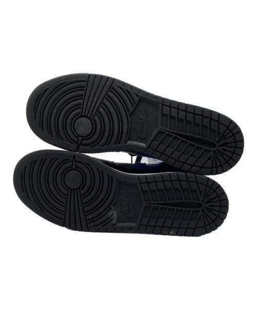 NIKE（ナイキ）NIKE (ナイキ) AIR JORDAN 1 MID GS ブルー サイズ:24の古着・服飾アイテム