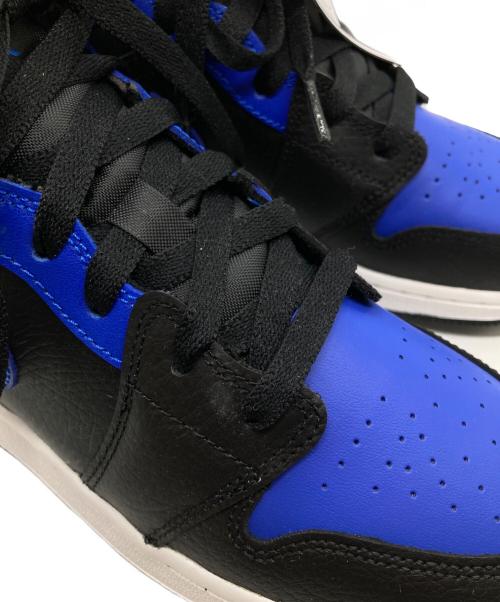 NIKE（ナイキ）NIKE (ナイキ) AIR JORDAN 1 MID GS ブルー サイズ:24の古着・服飾アイテム