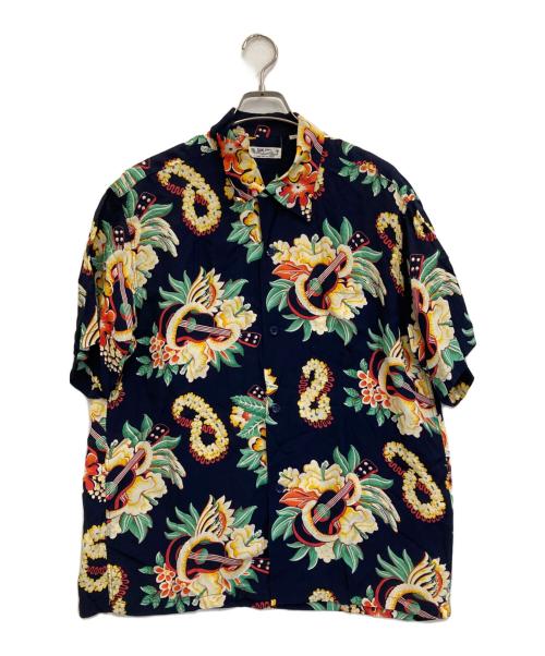 Sun Surf（サンサーフ）Sun Surf (サンサーフ) アロハシャツ ネイビー サイズ:Lの古着・服飾アイテム