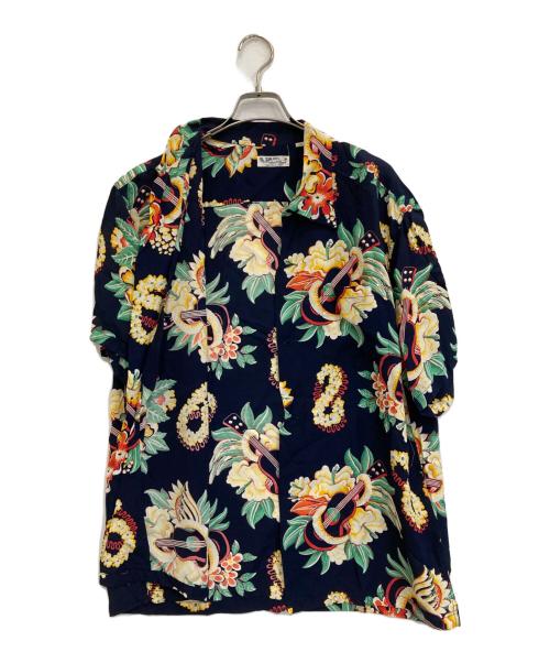 Sun Surf（サンサーフ）Sun Surf (サンサーフ) アロハシャツ ネイビー サイズ:Lの古着・服飾アイテム
