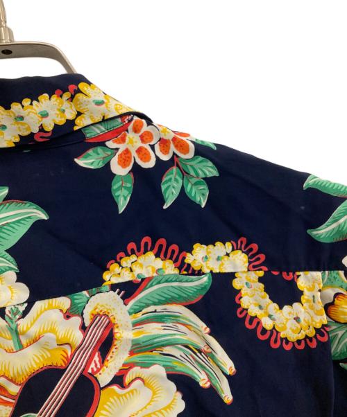 Sun Surf（サンサーフ）Sun Surf (サンサーフ) アロハシャツ ネイビー サイズ:Lの古着・服飾アイテム