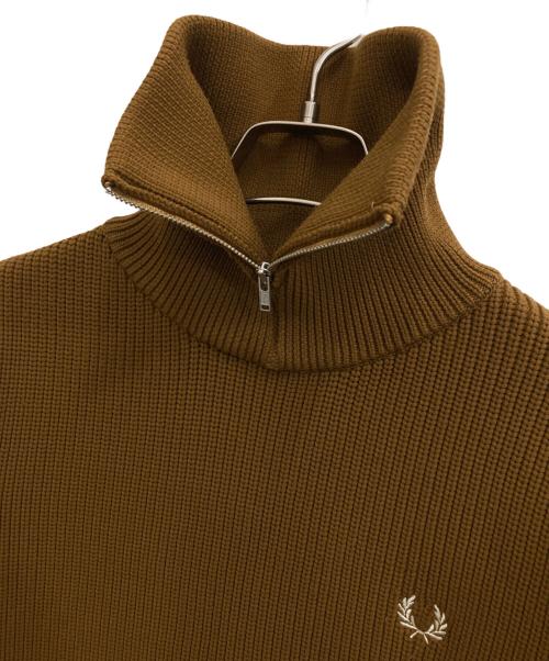 FRED PERRY（フレッドペリー）FRED PERRY (フレッドペリー) Sports Culture Knitted Dress ブラウン サイズ:36の古着・服飾アイテム