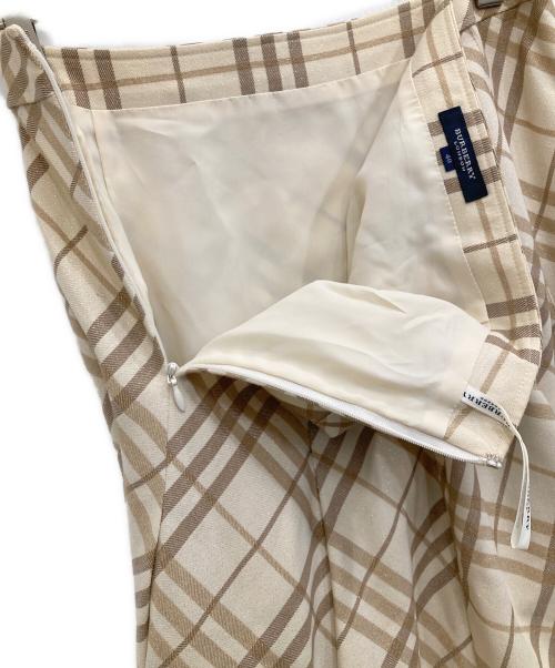 BURBERRY LONDON（バーバリーロンドン）BURBERRY LONDON (バーバリーロンドン) ウールスカート ベージュ サイズ:40の古着・服飾アイテム
