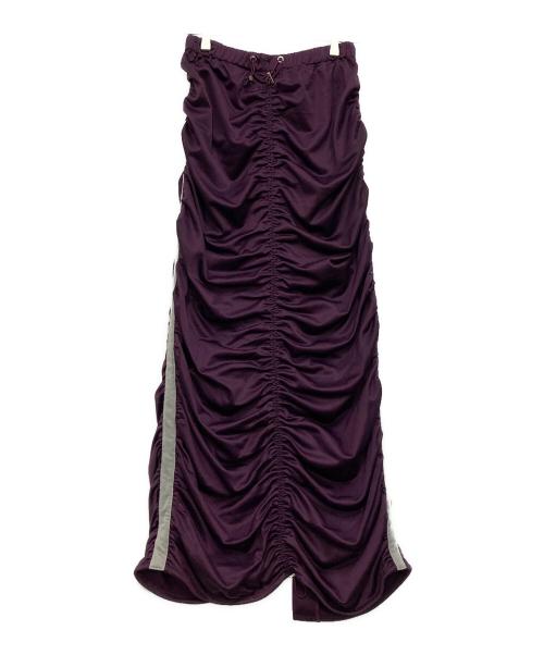 OMMO（オーエムエムオー）OMMO (オーエムエムオー) DRAWSTRING JERSEY SK パープル サイズ:38の古着・服飾アイテム