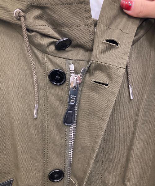 CELINE（セリーヌ）CELINE (セリーヌ) Cody DeFranco モッズコート オリーブ サイズ:Mの古着・服飾アイテム