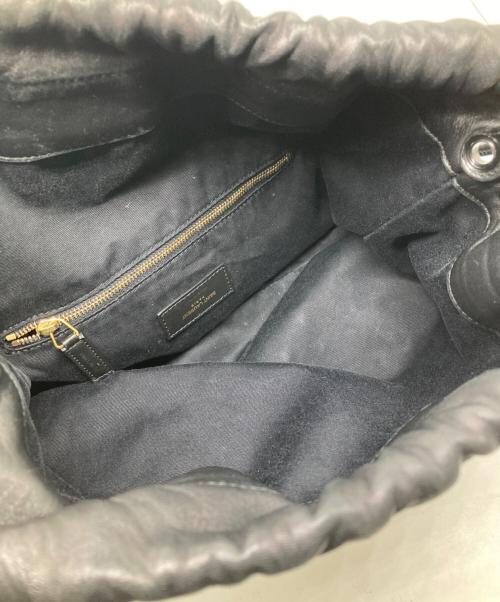 Saint Laurent Paris（サンローランパリ）Saint Laurent Paris (サンローランパリ) TEDDY ビジューワンショルダーバッグ ブラックの古着・服飾アイテム