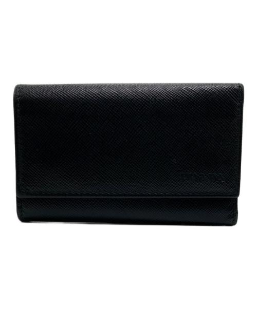 PRADA（プラダ）PRADA (プラダ) 6連キーケース ブラックの古着・服飾アイテム