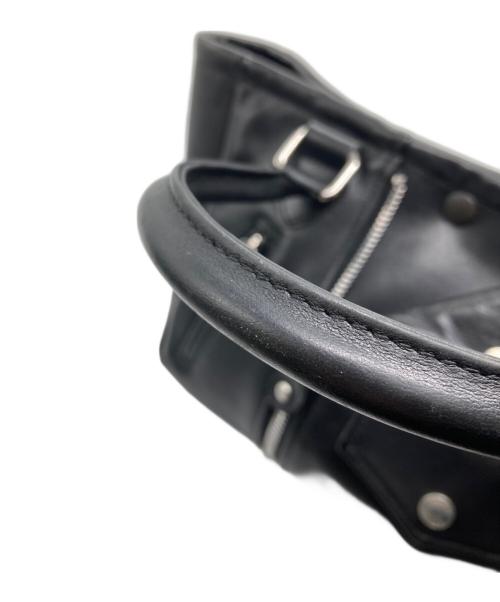 Schott（ショット）Schott (ショット) ミニライダーストートバッグ ブラックの古着・服飾アイテム