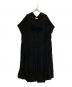 ENFOLD（エンフォルド）の古着「MAXI DRESS オーバーコート ワンピース」｜ブラック
