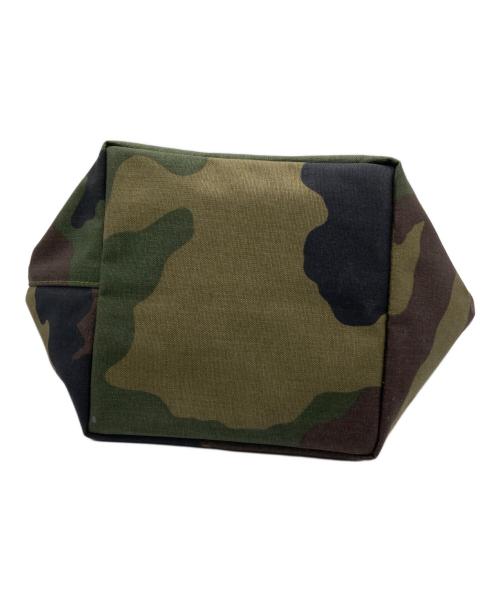 Herve Chapelier（エルベシャプリエ）Herve Chapelier (エルベシャプリエ) カモフラ柄舟形ミニトートバッグ オリーブの古着・服飾アイテム