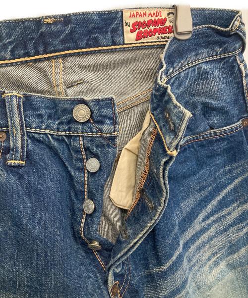 EVISU（エヴィス）EVISU (エヴィス) SIOTANI BROTHERS (塩谷ブラザーズ) デニムパンツ インディゴ サイズ:32の古着・服飾アイテム