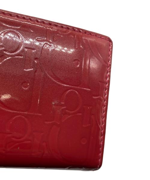 Christian Dior（クリスチャン ディオール）Christian Dior (クリスチャン ディオール) 名刺入れ レッドの古着・服飾アイテム