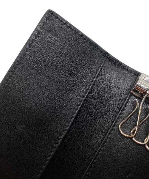 Christian Dior（クリスチャン ディオール）Christian Dior (クリスチャン ディオール) CDロゴ６連キーケース ブルーの古着・服飾アイテム