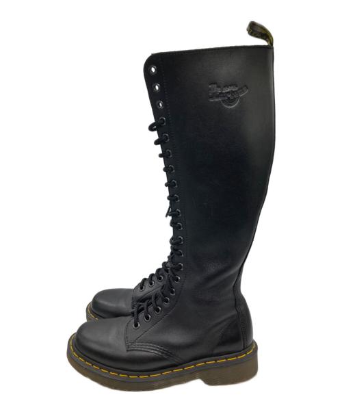 Dr.Martens（ドクターマーチン）Dr.Martens (ドクターマーチン) ロングブーツ ブラック サイズ:４の古着・服飾アイテム