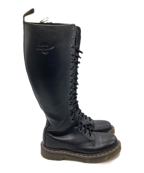 Dr.Martens（ドクターマーチン）Dr.Martens (ドクターマーチン) ロングブーツ ブラック サイズ:４の古着・服飾アイテム