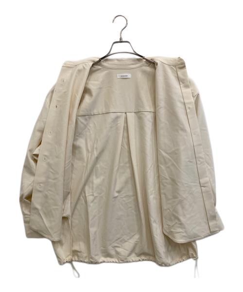 STYLE MIXER（スタイルミキサー）STYLE MIXER (スタイルミキサー) バックドロストビックシャツ アイボリー サイズ:Fの古着・服飾アイテム