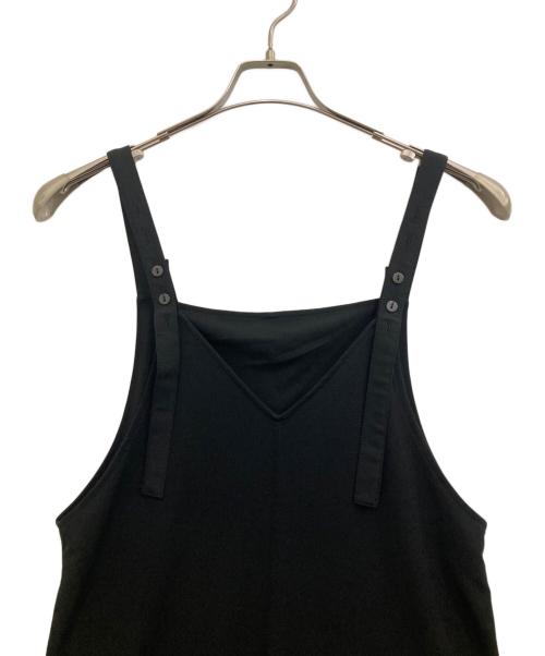 SHENERY（シーナリー）SHENERY (シーナリー) カットジョーゼットキャミサロペット ブラック サイズ:Fの古着・服飾アイテム