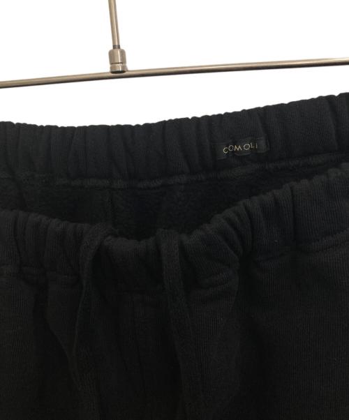 COMOLI（コモリ）COMOLI (コモリ) コットン裏毛 パンツ ブラック サイズ:2の古着・服飾アイテム