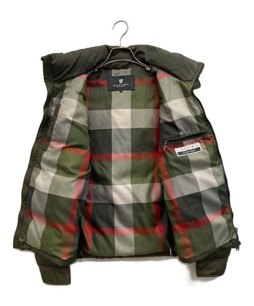 BLACK LABEL CRESTBRIDGE（ブラックレーベル クレストブリッジ）BLACK LABEL CRESTBRIDGE (ブラックレーベル クレストブリッジ) ダウンジャケット グリーン サイズ:Mの古着・服飾アイテム