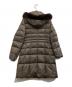 UNTITLED (アンタイトル) ホワイトダックダウンコート グレージュ サイズ:3：15000円