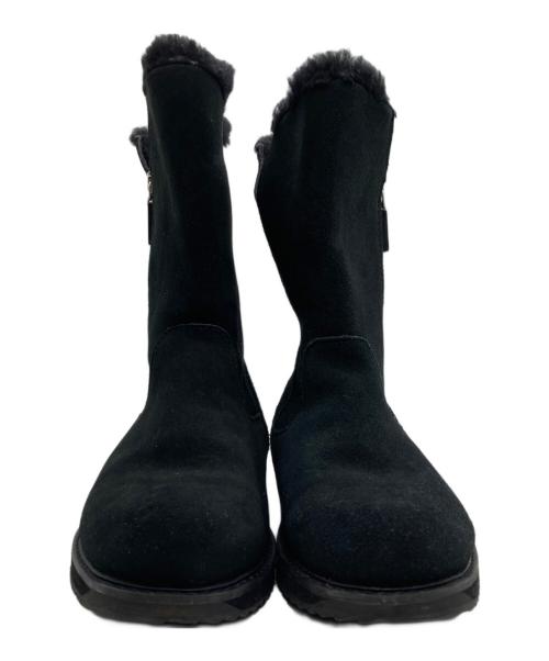 emu（エミュー）emu (エミュー) 撥水サイドジップムートンブーツ ブラック サイズ:24の古着・服飾アイテム