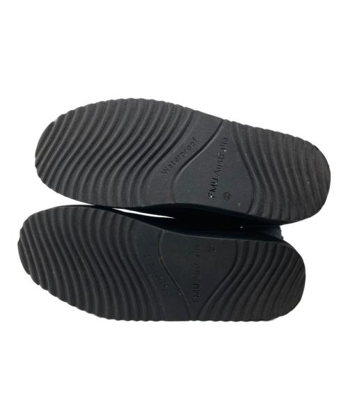 emu（エミュー）emu (エミュー) 撥水サイドジップムートンブーツ ブラック サイズ:24の古着・服飾アイテム