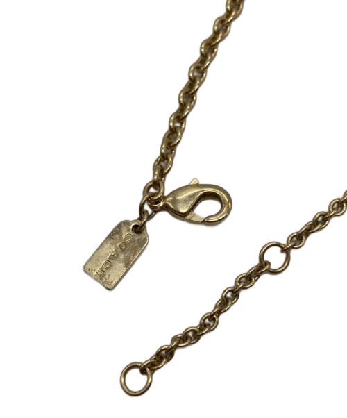 COACH（コーチ）COACH (コーチ) 南京錠モチーフネックレス ゴールドの古着・服飾アイテム