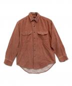 GAPギャップ）の古着「コーデュロイシャツ」｜ピンク