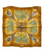 HERMESエルメス）の古着「シルクスカーフ」｜オレンジ