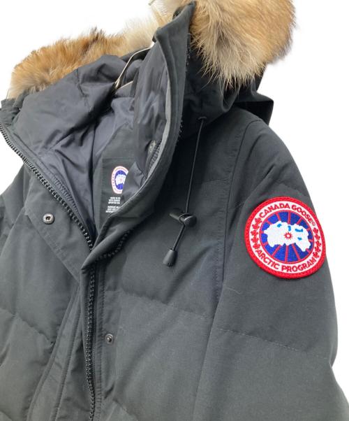 CANADA GOOSE（カナダグース）CANADA GOOSE (カナダグース) MACKENZIE PARKA ブラック サイズ:Ｓの古着・服飾アイテム