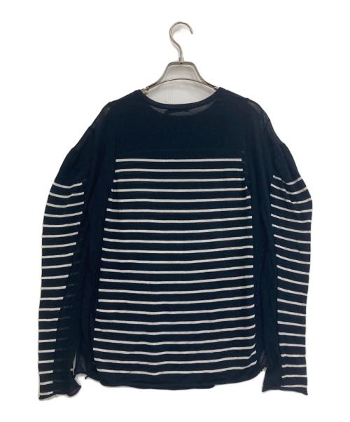 T ALEXANDER WANG（ティーアレクサンダーワン）T ALEXANDER WANG (ティーアレクサンダーワン) ニット ネイビー サイズ:Ｓの古着・服飾アイテム